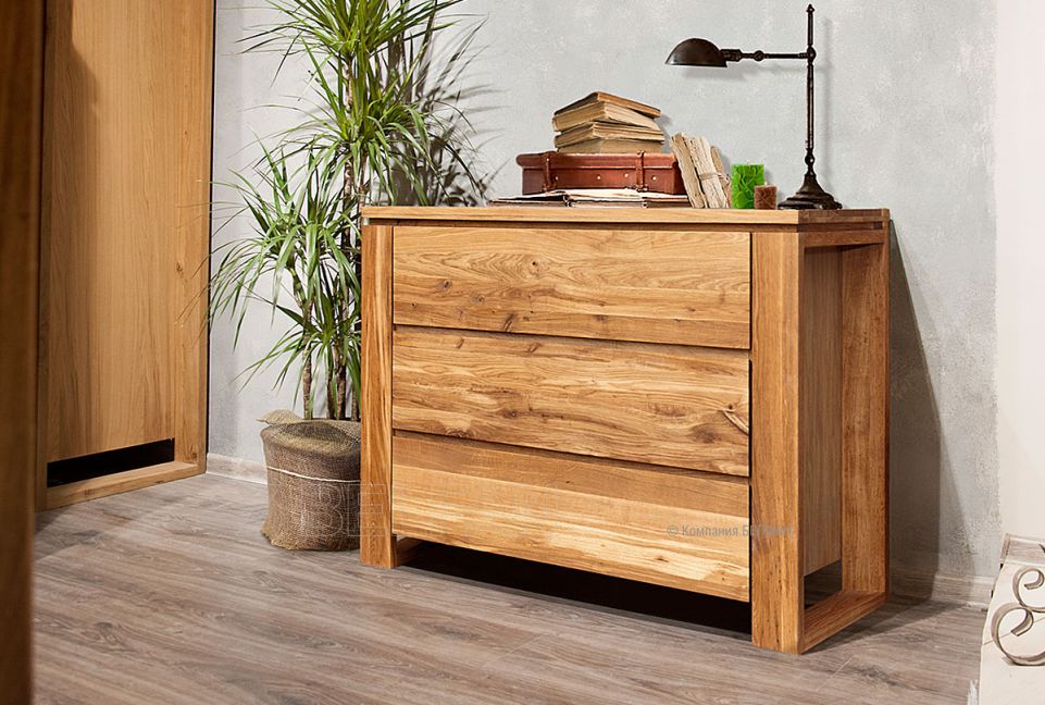 Комод "Берген" В-3; бейц масло