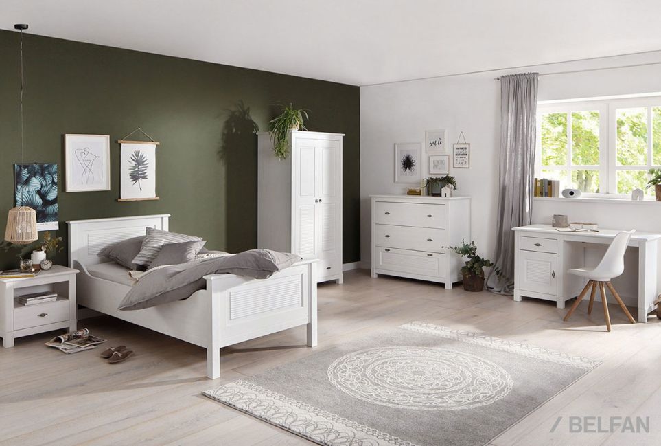 Шкаф для одежды 2-х дв. "Рауна" 21-180 массив сосны 3