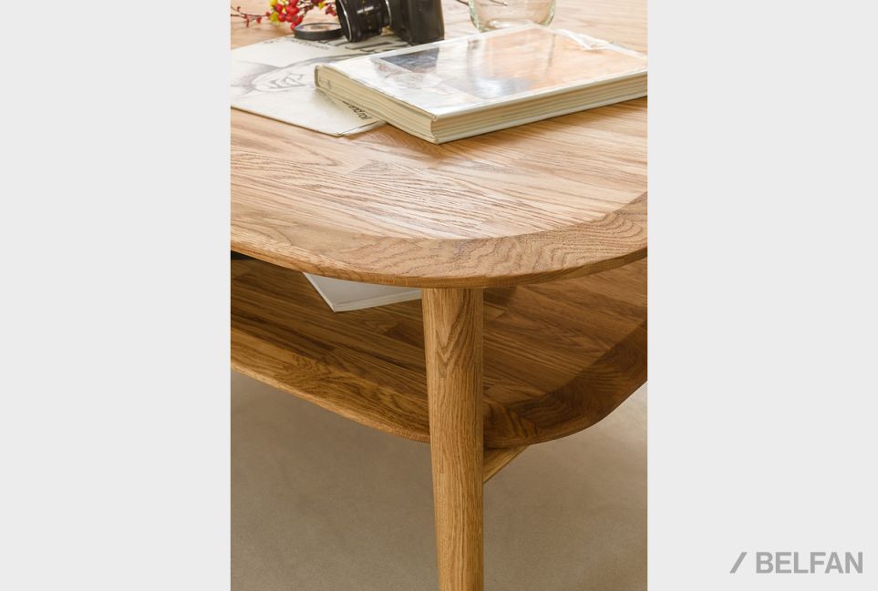 Стол журнальный "Art Collection" массив дуба 2