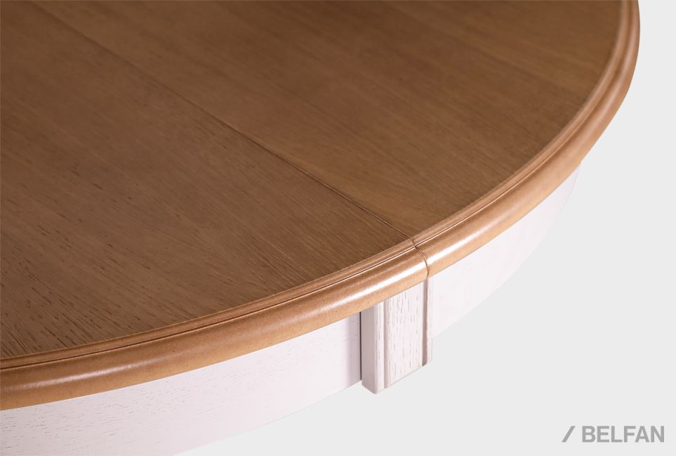 Стол обеденный "Оливия" (круглый) массив и шпон ольхи 3