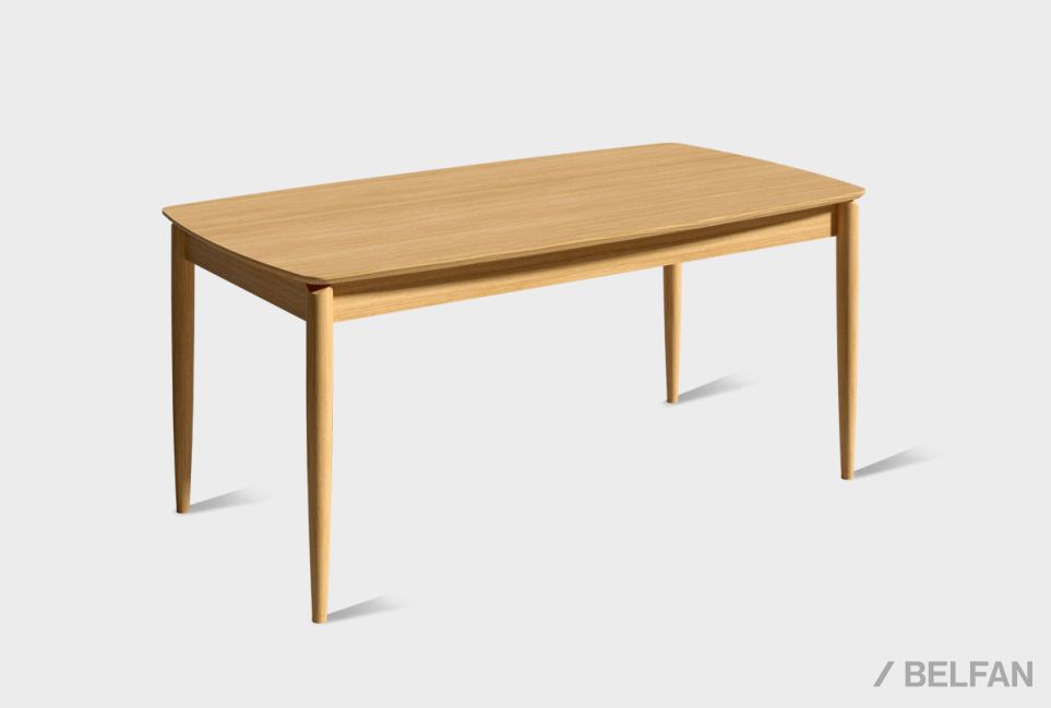 Стол обеденный "Elva" (раскладной) массив и шпон дуба 1