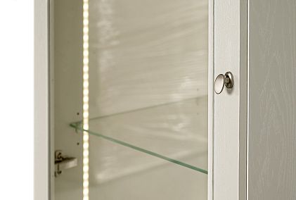 Шкаф с витриной 1-но дв. 