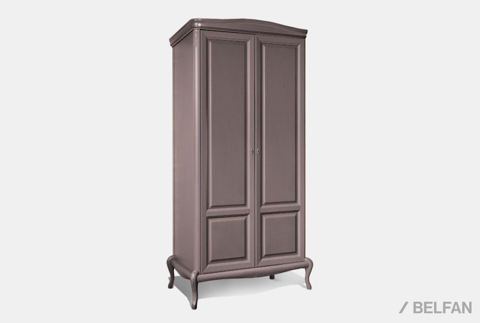 Шкаф для одежды "Fleuron" 2-х дв. массив и шпон бука 1