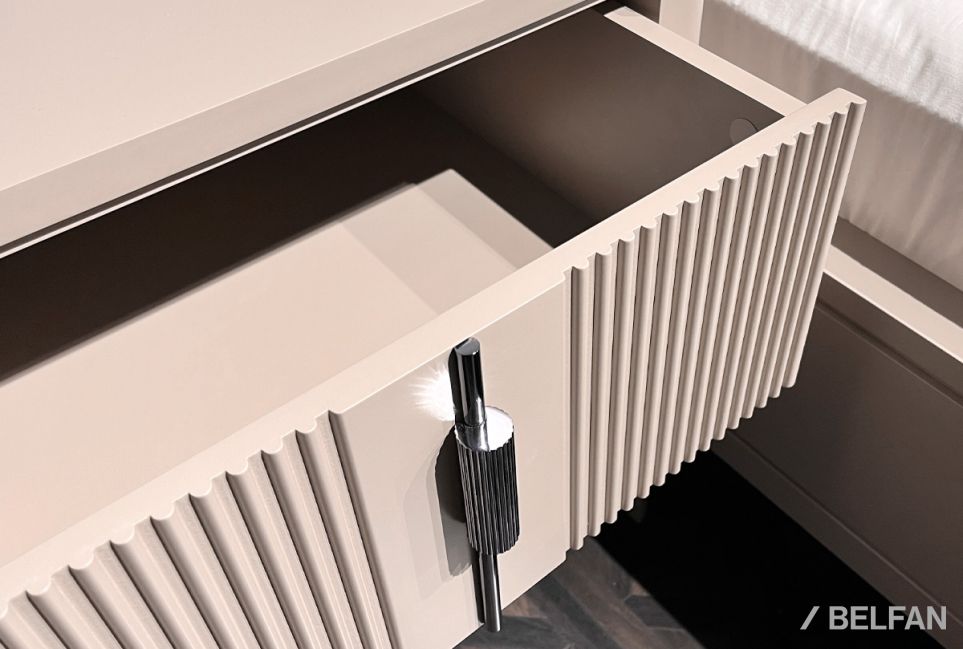 Тумба прикроватная "Dune" массив березы, МДФ 4