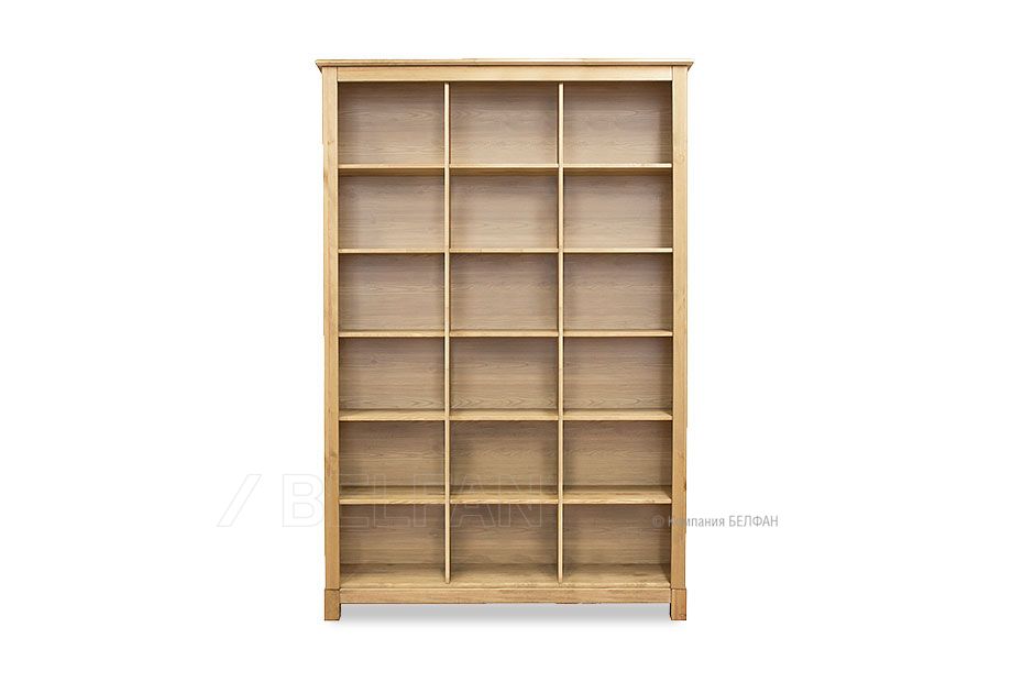 Стеллаж "Рауна" 30 (широкий); бейц-масло