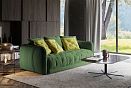 "Kassel" диван 2-х местный; раскл.; 2М; Выкатной Roll-out (1550*2000); Tiffany 38+Tiffany 03 (гр.Т6/МТХ)