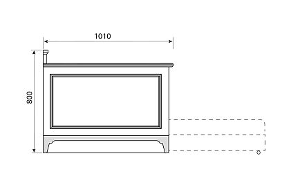 Кровать-диван под два матраса "Brianson"