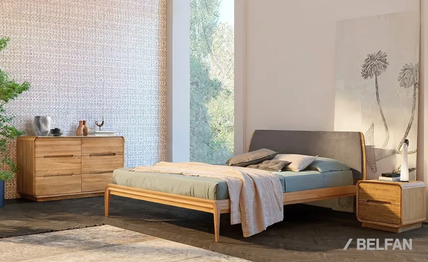 Спальня «Монблан» #6. Цвет: бейц-масло Спальня «Монблан» #6