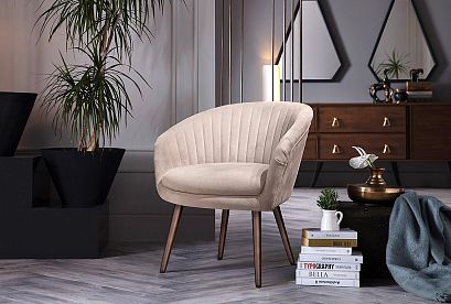 "Тиана-1" кресло; нераскл.; 12; венге; Premier 18 (гр. 2) (СМ)