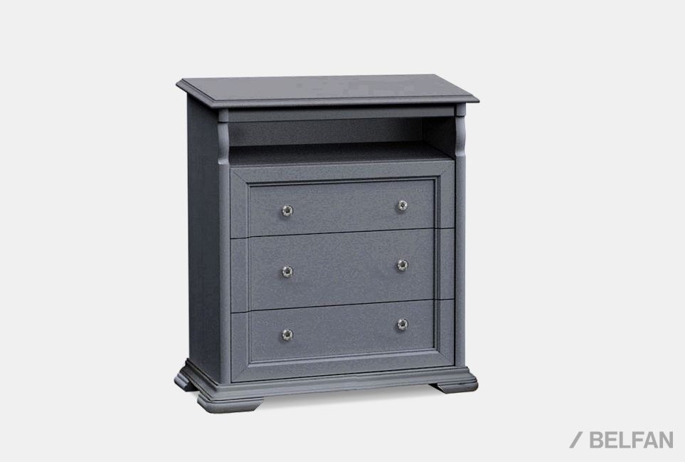 Комод для прихожей "Лика" массив и шпон дуба 1