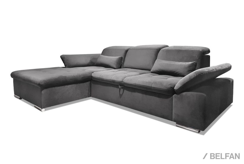 "Престон" диван с оттоманкой 1