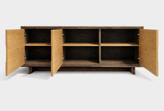 Тумба "Куб Дизайн" 3 массив и шпон дуба 6