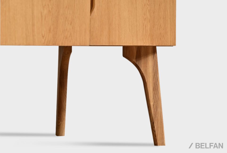 Тумба "Elva" D-3 массив и шпон дуба 9