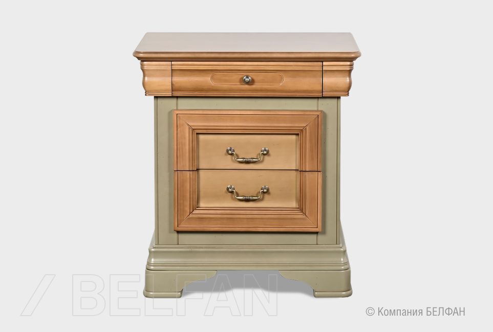 Тумба прикроватная "Оливия" массив и шпон ольхи 8