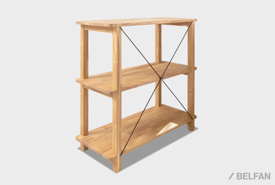 Стеллаж "Art Collection" 2 массив дуба 1