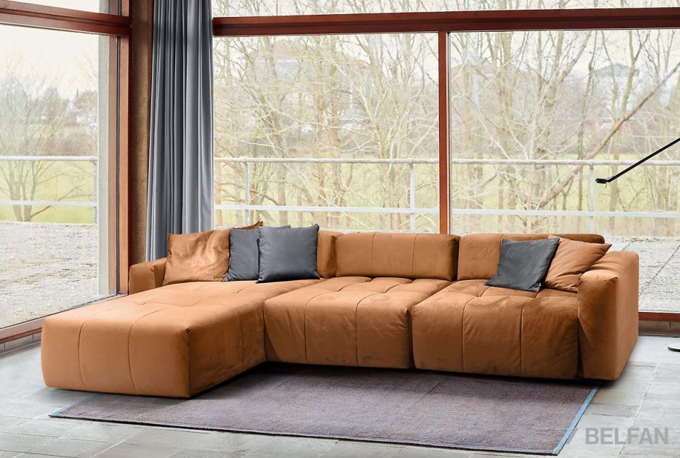 "Apollo" диван с оттоманкой 1