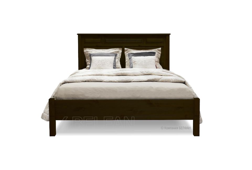 Кровать "Рауна" 180Б; без основания, без матраса; (1800x2000); колониал