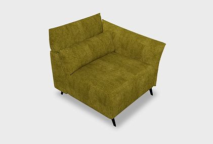 "Флойд"  секция одноместная с подлокотником