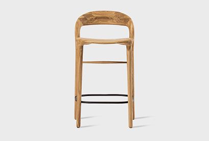 Стул "Лугано" полубарный; дуб натуральный