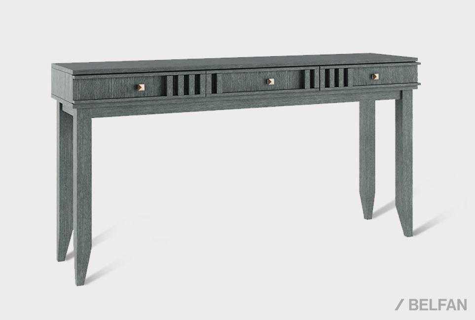 Стол туалетный "Chicago" (широкий) массив и шпон дуба 1