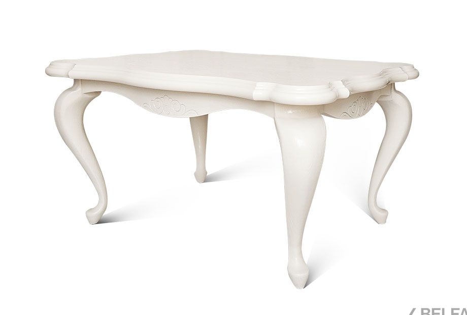 Стол журнальный "Грация" массив и шпон дуба 1