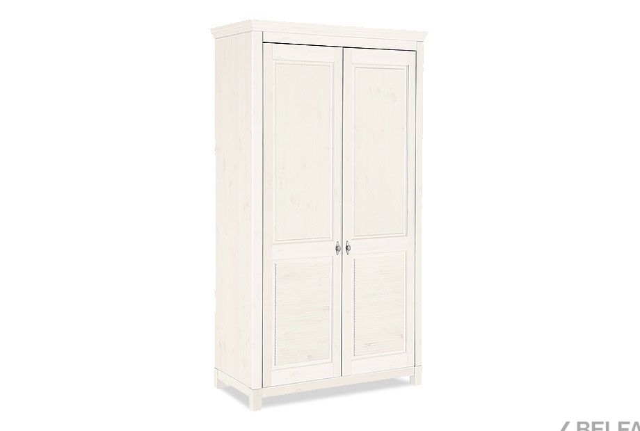 Шкаф для одежды 2-х дв. "Рауна" 20 массив сосны 1