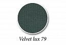 Кресло "Стью"; нераскл.; Р-40 (лак); Velvet lux 79 (гр.2/СМ)
