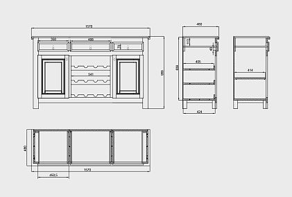Тумба-бар "Горд"