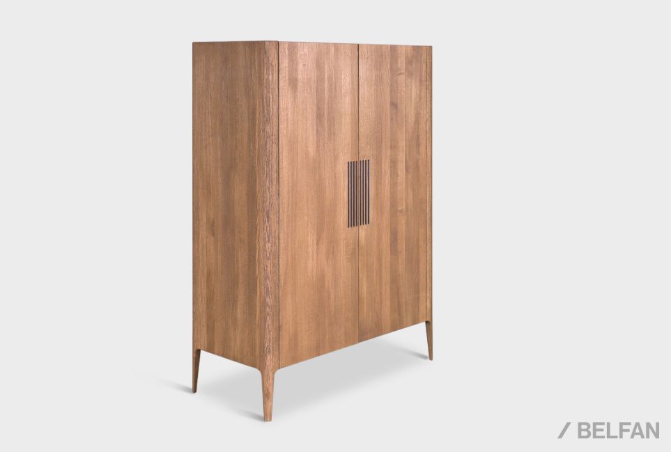 Тумба высокая "Бергамо" массив дуба 3