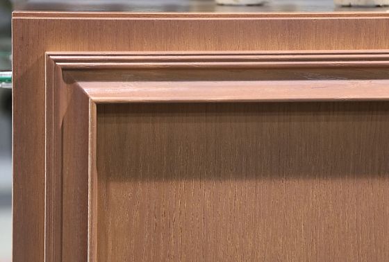 Стол письменный "Сакраменто" (2 тумбы) массив и шпон дуба, МДФ 4