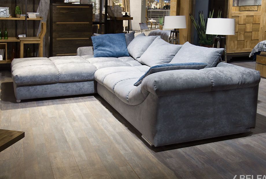 "Лаунж" диван с оттоманкой 3