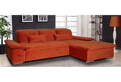 "Престон" диван с оттоманкой