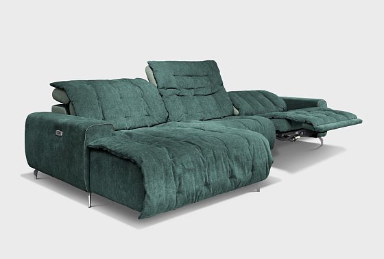 "Грей" диван с оттоманкой  2