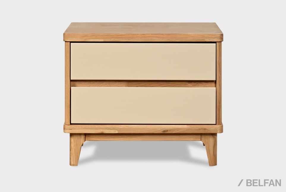 Тумба прикроватная "Wallstreet" массив дуба, МДФ 2