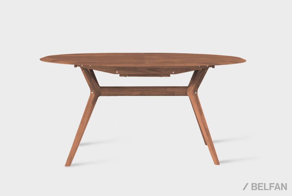 Стол обеденный "Кармен" (раскладной) массив дуба 1