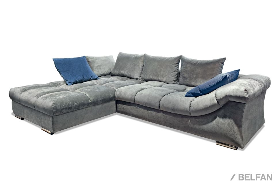 "Лаунж" диван с оттоманкой 1