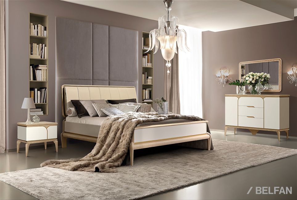 Тумба прикроватная "Алекса" массив и шпон дуба, МДФ 3