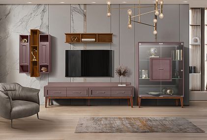 Тумба высокая "Сакраменто" (стекло)