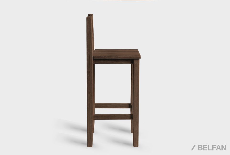 Стул барный "Берген" П массив дуба 3