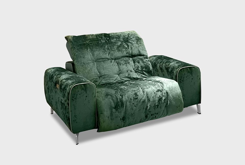 "Грей" кресло; раскл.; 1E; Реклайнер; начальная группа ткани