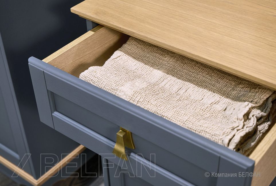 Тумба прикроватная "Стюарт" массив и шпон дуба 5
