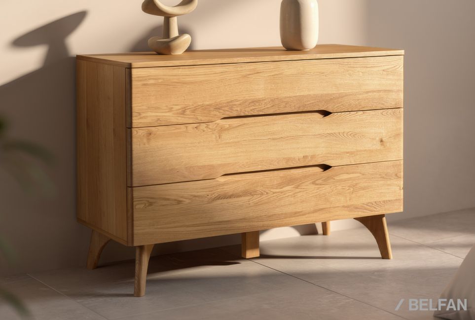 Комод "Элва" B-3 массив и шпон дуба 1