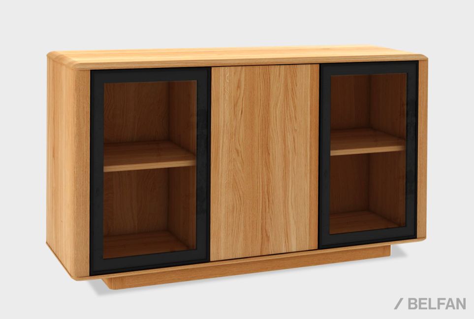 Тумба 3-х дв."Origin" массив дуба 1