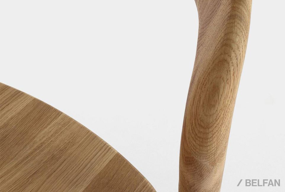 Стул "Лугано" массив берёзы 8