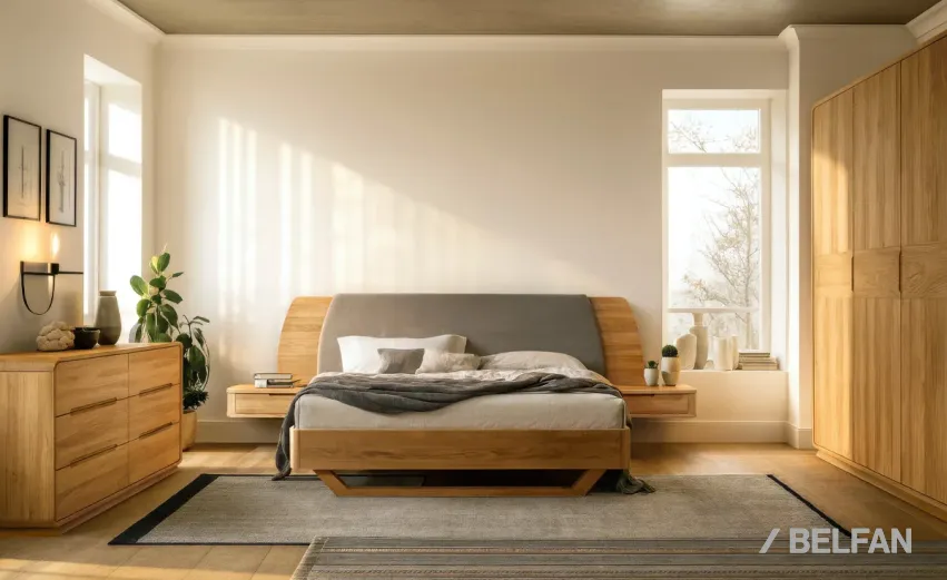 Спальня «Монблан» #3. Цвет: бейц-масло Спальня «Монблан» #3