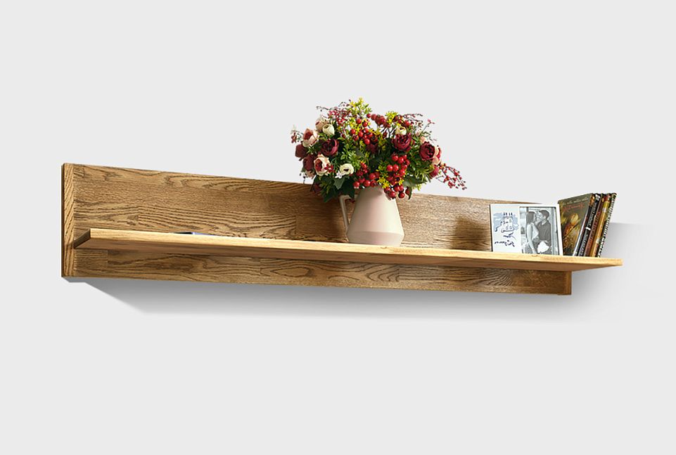 Полка навесная "Ирвинг"; бейц-масло