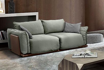 "Ferre" диван 3-х местный; нераскл.; 32; Noble 624+Noble 000+Enzo 236 (гр. 3/СМ)