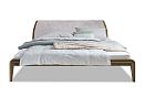 Кровать "Монблан"; без основания, без матраса; (1600x2000); графит; Enjoy 20 Silver