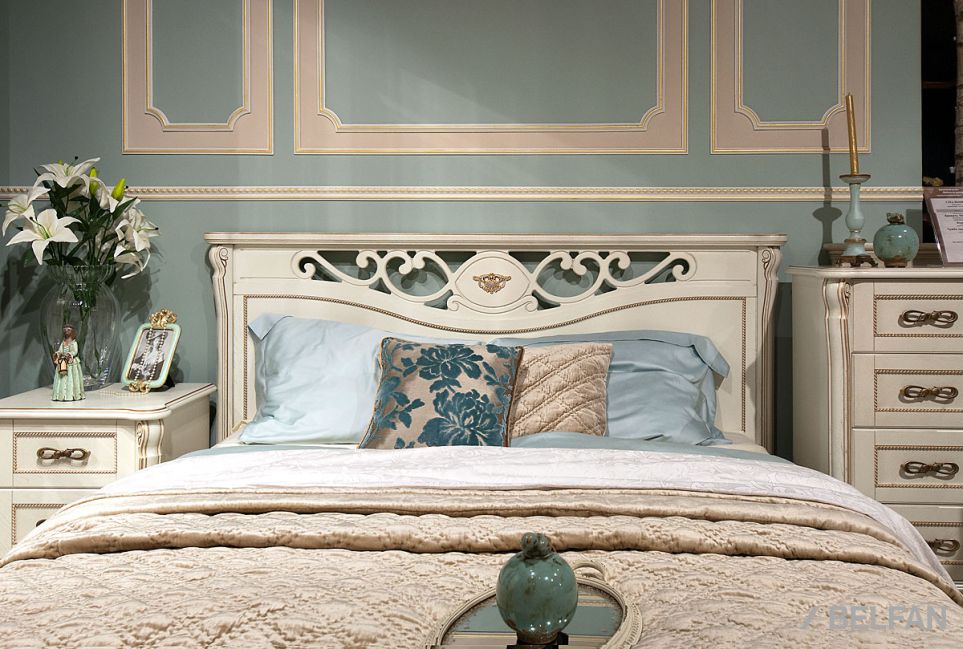 Кровать "Алези" с подьемным механизмом (низкое изножье) массив и шпон дуба 4