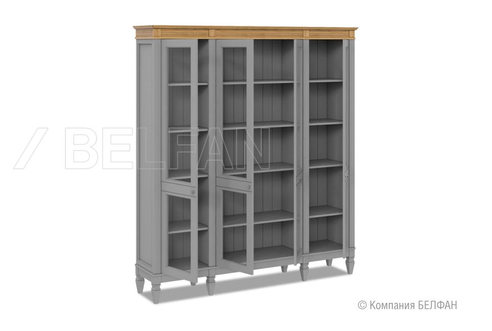 Стеллаж "Ольса" 440/000 массив сосны 3